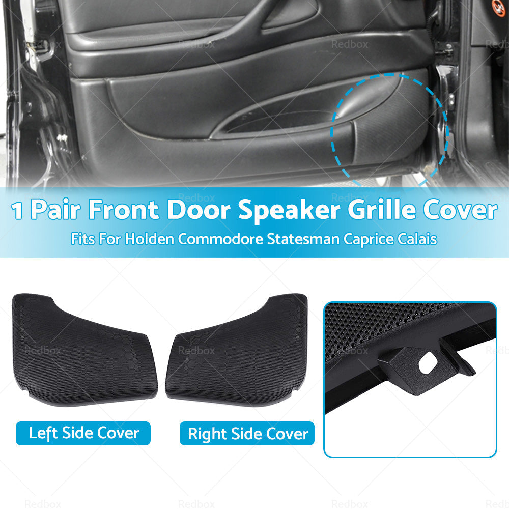 Pair LH RH Front Door Speaker Grille Cover For Holden Commodore VT VX VU VY VZ-2