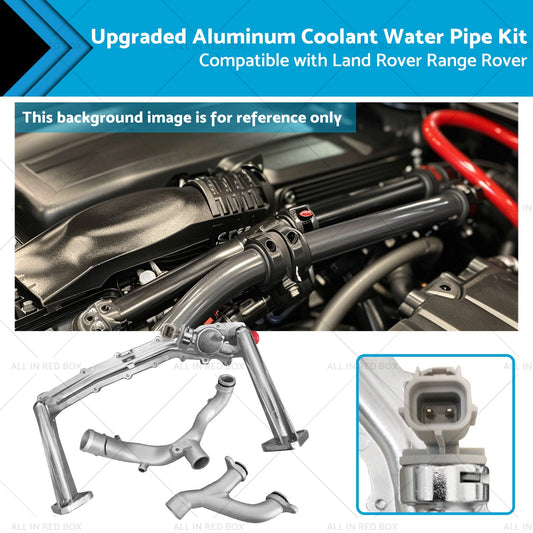Upgraded Aluminum Coolant Water Pipe Kit Suitable for Land Rover Range Rover 3L-0