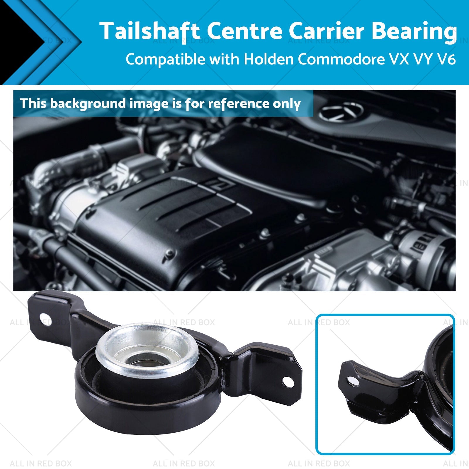 Tail Shaft Centre Bearing Suitable for Holden Commodore VX VY V6 Sedan Ute Wagon-0