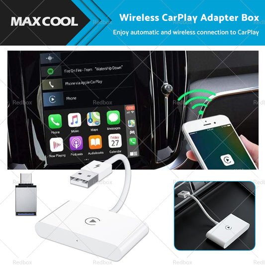 USB Wireless CarPlay Adapter Dongle For Apple iOS Car Auto Navigation Player-0