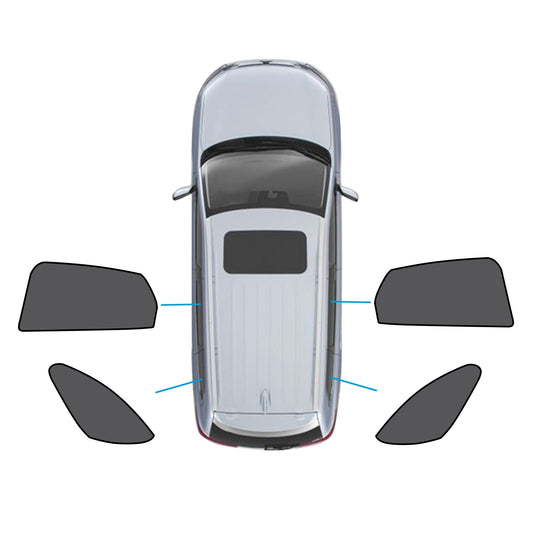 Rear&Triangular Magnetic Car Window Sun Shade Suitable for Mazda CX-3 15-Current-0