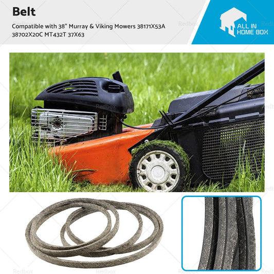 Belt Suitable For 38inch Murray  and  Viking Mowers 38171X53A 38702X20C MT432T 37X63-0
