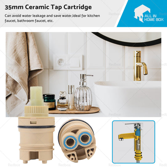 35mm Ceramic Tap Cartridge Mixer Shower Bathroom Tap Replacement AU-0