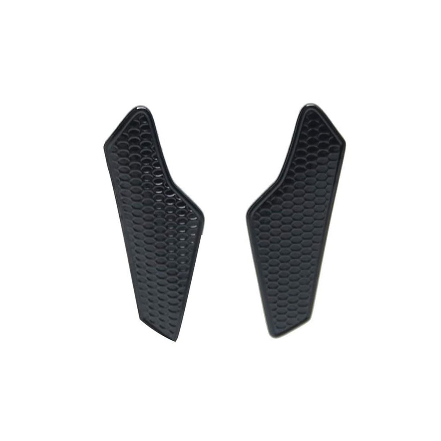 Wide Pure Black Motorcycle Gas Tank Pad Protector Decal Suitable For Motorbike-3