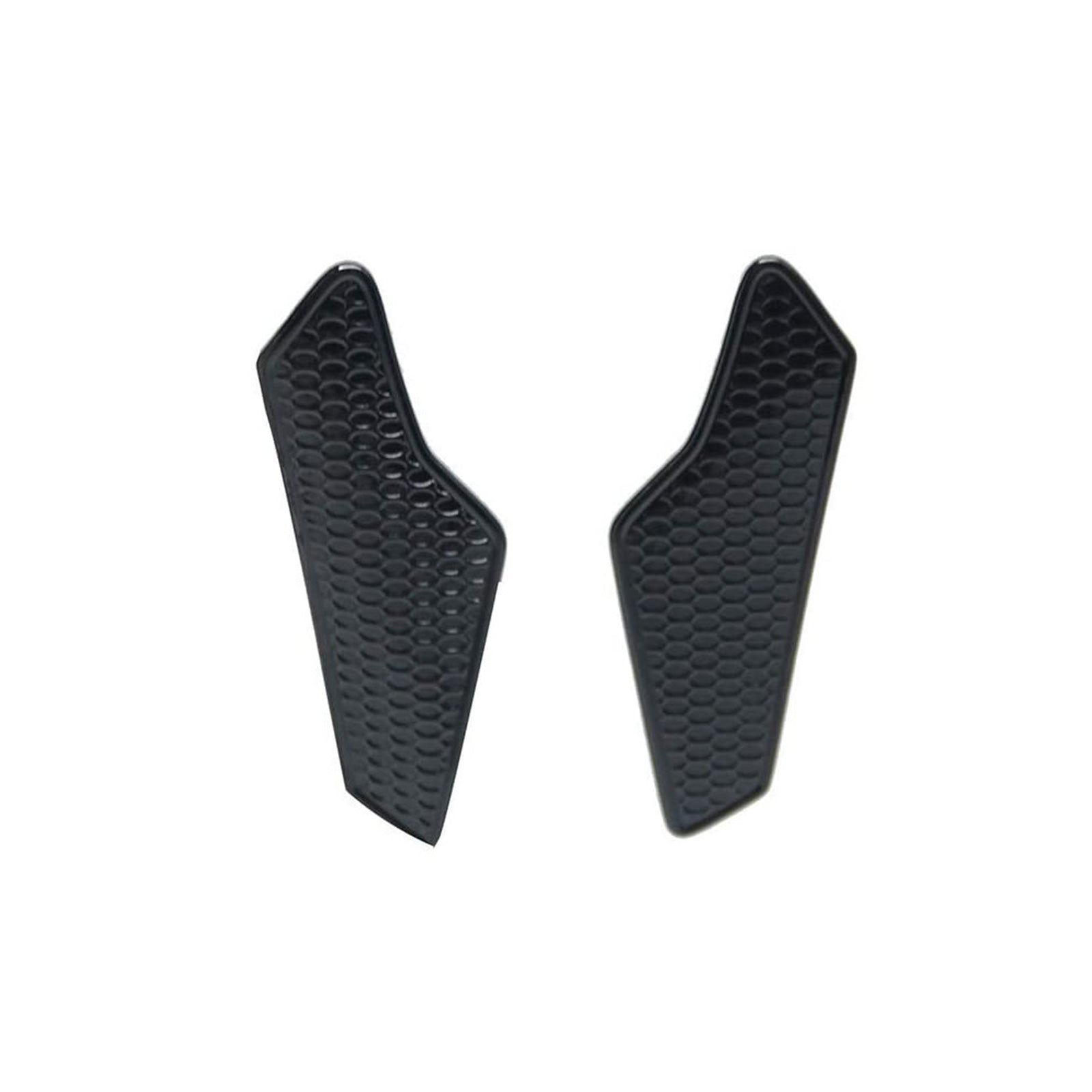 Wide Pure Black Motorcycle Gas Tank Pad Protector Decal Suitable For Motorbike-3