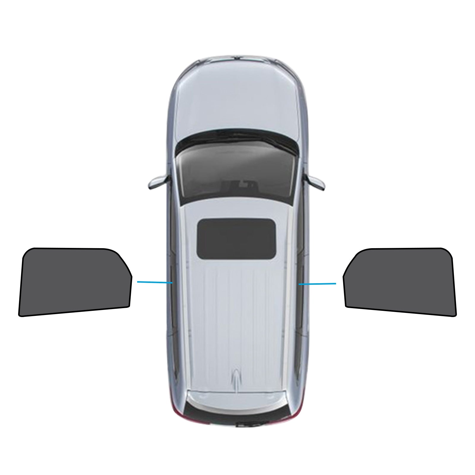 Car Window Shades Suitable for Mazda CX-60 2022-Present UVA & UVB Protection-3