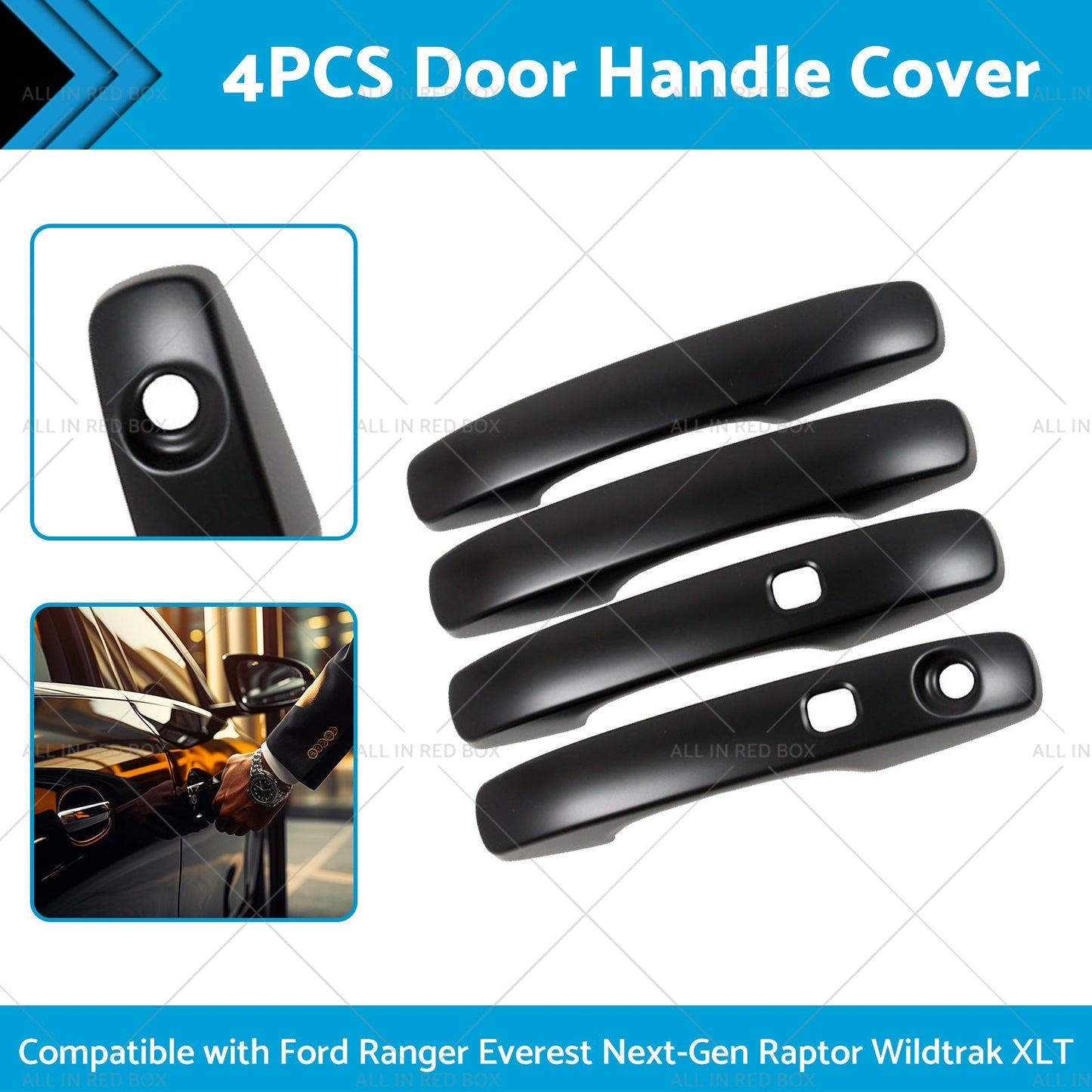 4PCS Door Handle Cover Protector to Suitable for VW Volkswagen Amarok 2023-1