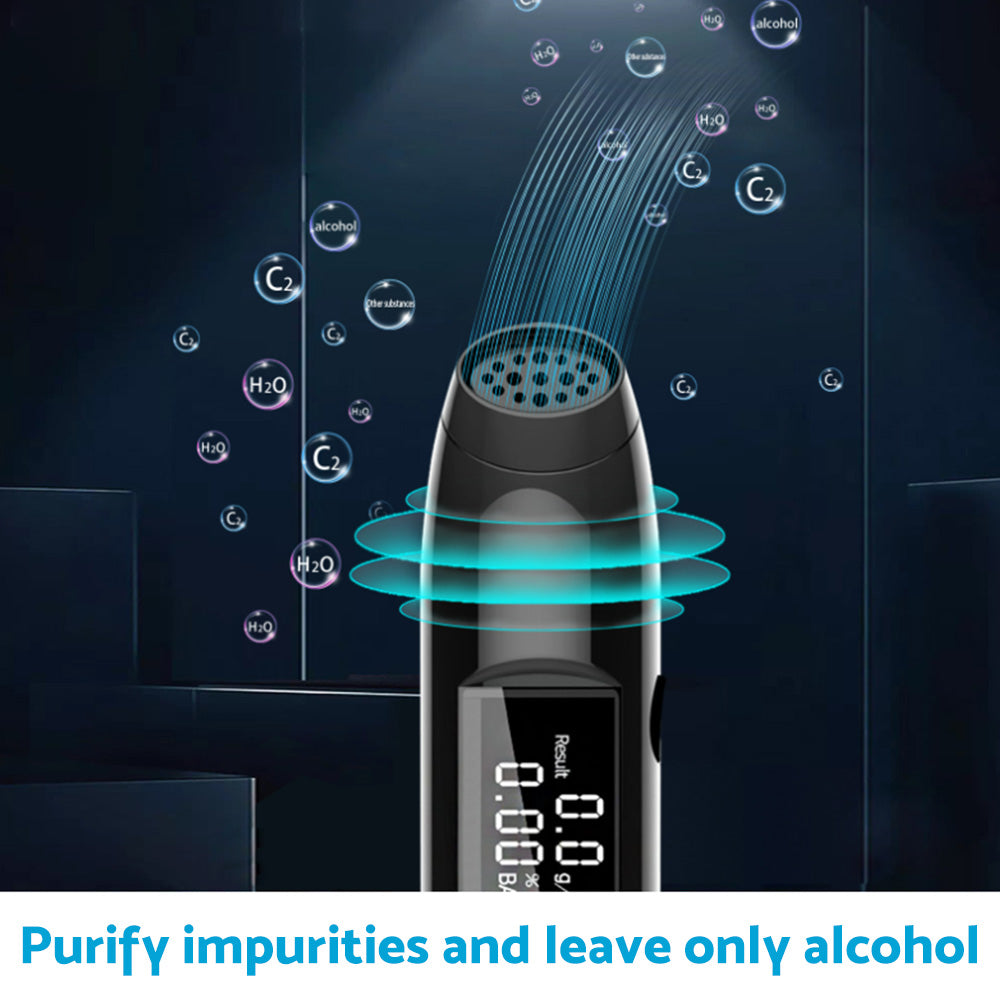Portable LCD Digital Alcohol Breath Tester Personal Breathtester-3