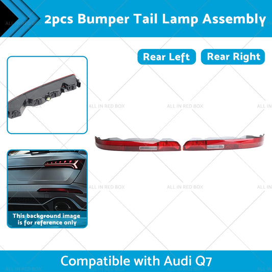 Rear LR  Bumper Tail Light Lamp Assembly 4M0945096 Suitable For Audi Q7 16-23-1