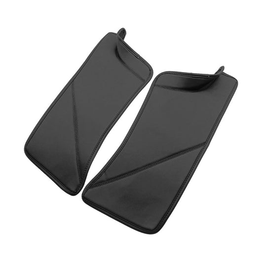 2PCS PU Rear Door Sill Protector Cover Pad Suitable for Tesla Model Y 2020-2022-0