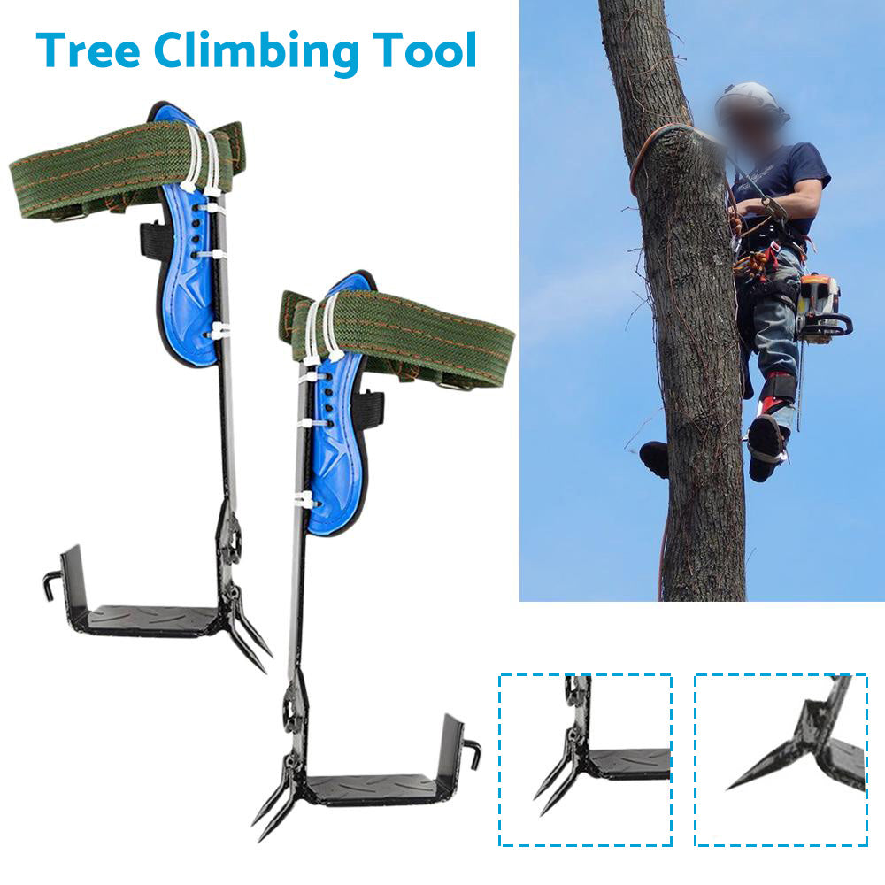 2-Gear Adjustable Safety Tree Climbing Spike Set Suitable For Hunting & Survival Climbing Tools-4