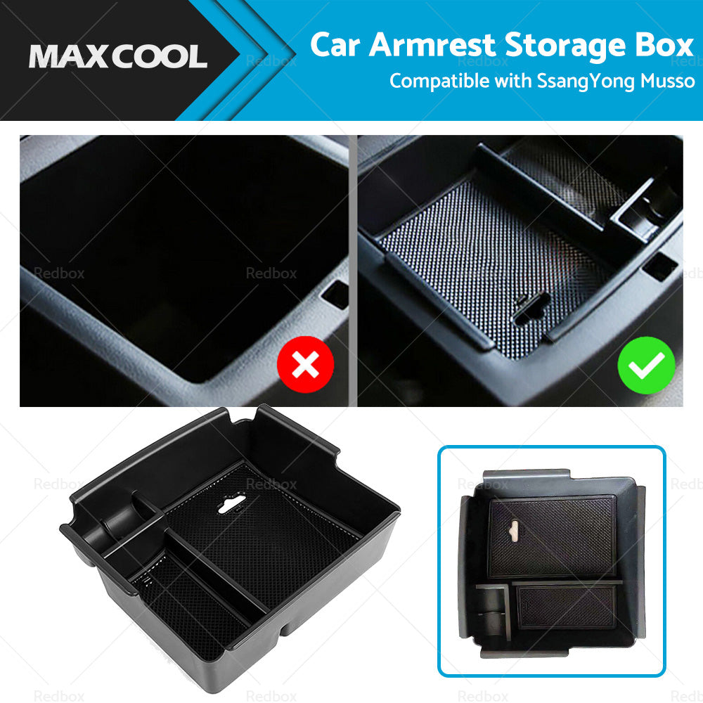 Car Center Console Armrest Storage-Box Tray Suitable For SsangYong Musso 19-22-0