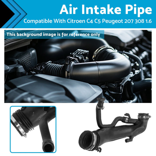 Air Intake Pipe Hose Suitable For Citroen C4 C5 Peugeot 207 308 3008 5008 1.6-0