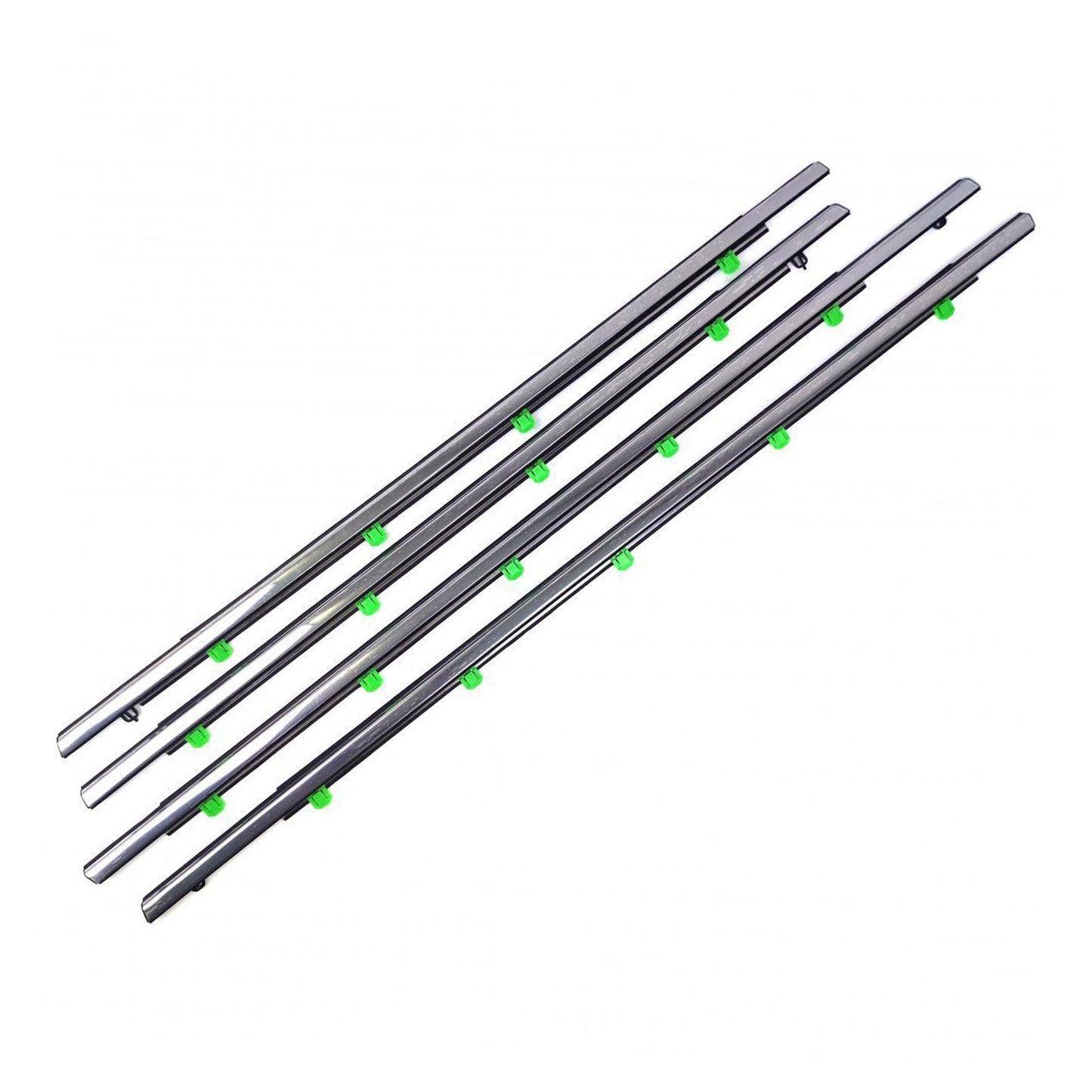 4pc Weatherstrip Door Belt Outer Suitable for Honda CR-V CRV SUV Facelift 12-17-2