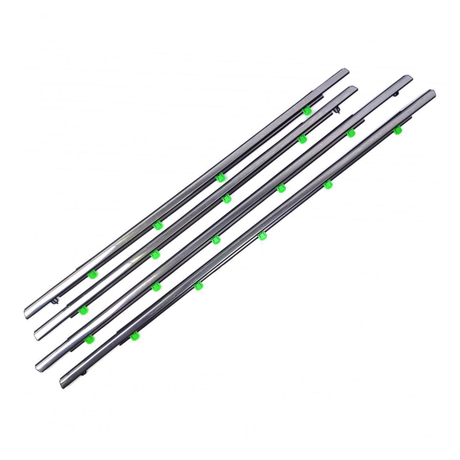 4pc Weatherstrip Door Belt Outer Suitable for Honda CR-V CRV SUV Facelift 12-17-2