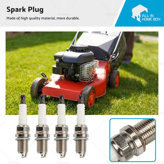 4x Spark Plug Suitable For Most Briggs  and  Stratton Motors 491055 491055s 491055T-0