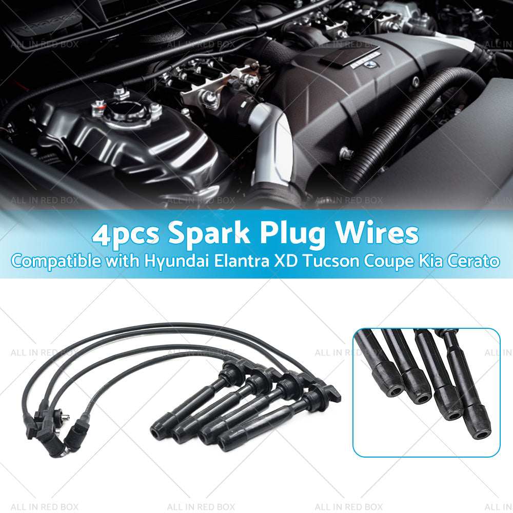 Spark Plug Wire Ignition Lead Suitable for Hyundai Elantra Tucson Coupe Cerato-2