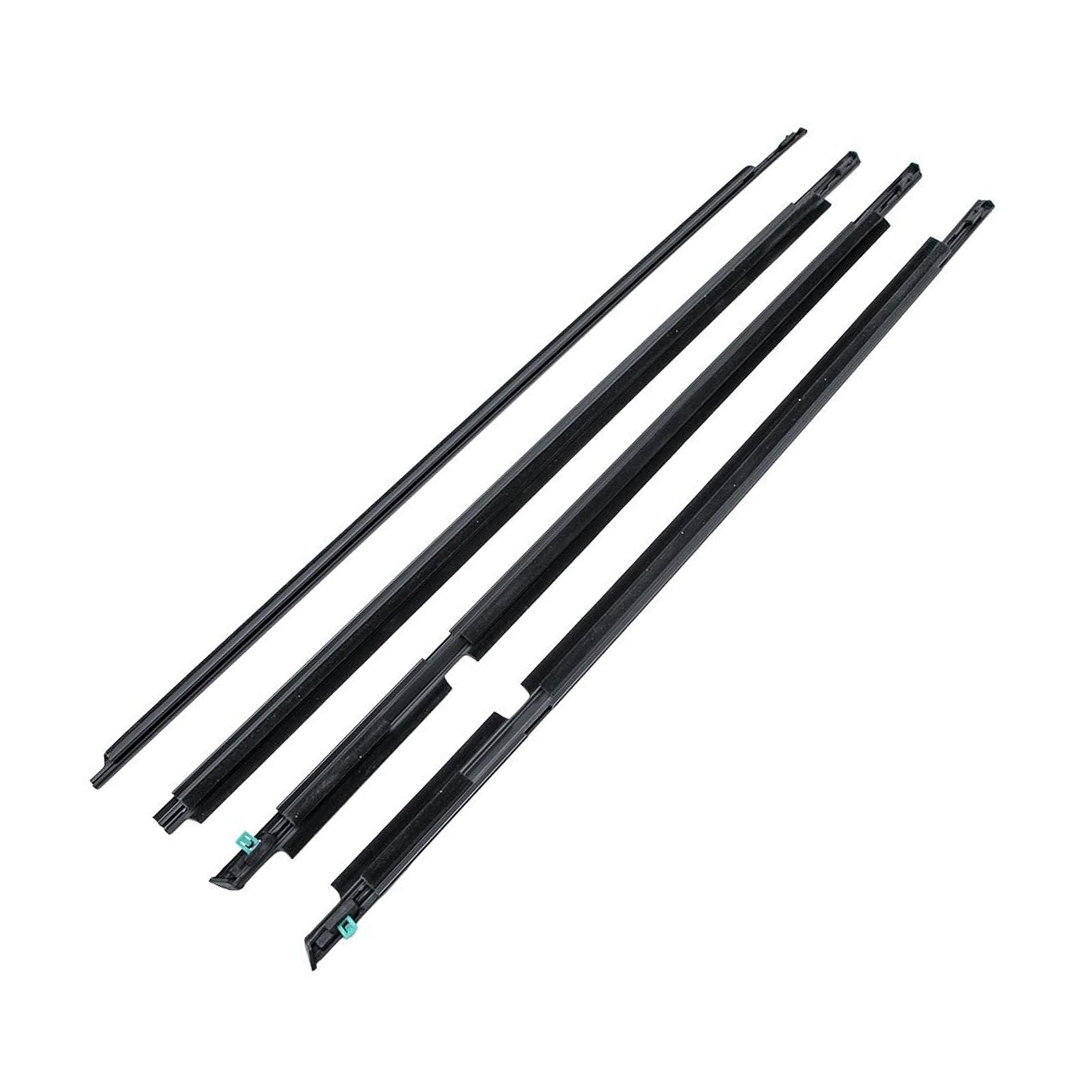 Weatherstrips Window Trim Seal Black Suitable For Toyota LandCruiser 100 / 105 / 120-0