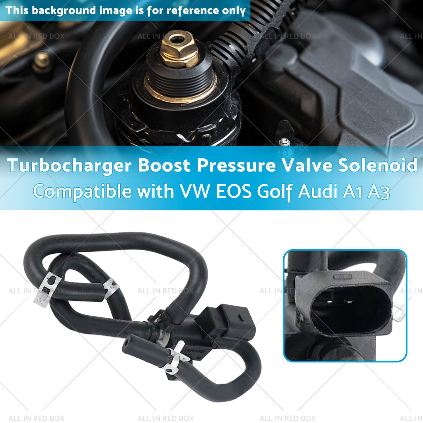Turbocharger Boost Pressure Valve Suitable for VW EOS Golf Audi A1 A3 06F906283F-2