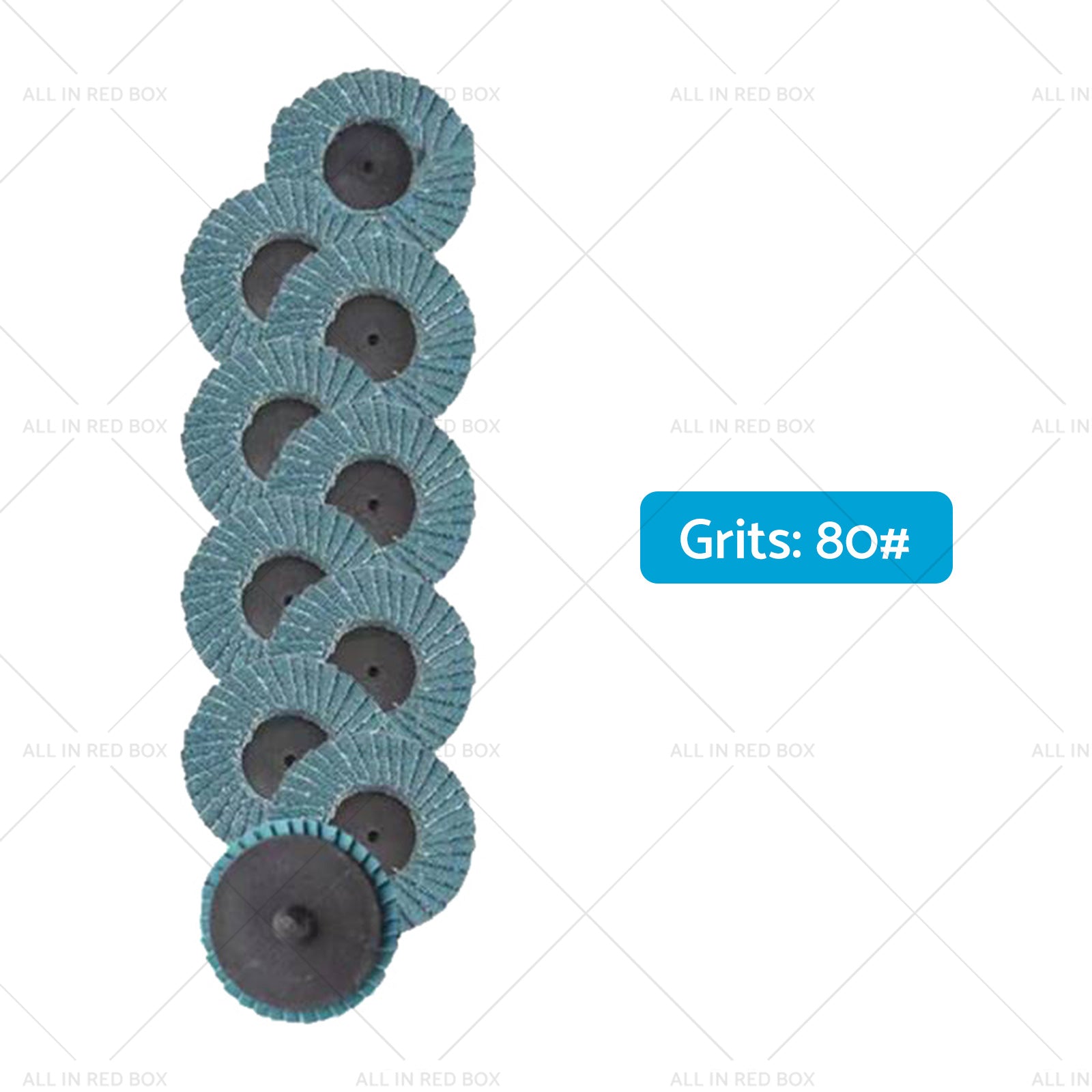 20X 2 inch  50MM Quick Change Zirconia Flap Discs Metal Sanding Flap Discs-4