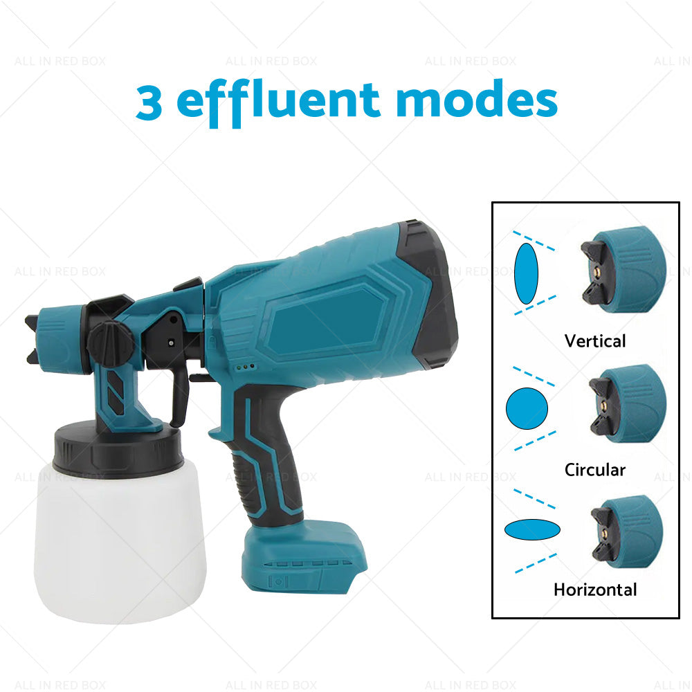 Electric Spray Gun Cordless Paint Airless Sprayer Suitable For Makita Battery-2