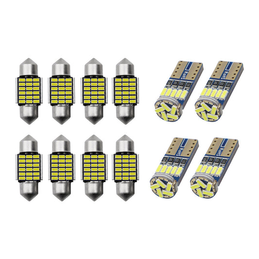 12x Interior LED Light Upgrade Kit Suitable For Toyota Landcruiser Prado 150 Series-1