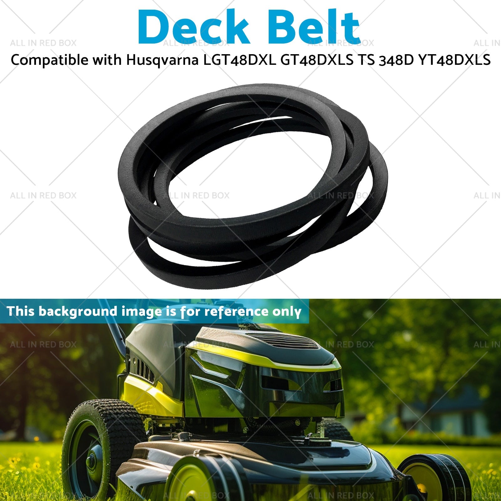 588814301 Deck Belt Suitable for Husqvarna LGT48DXL GT48DXLS TS 348D YT48DXLS-3