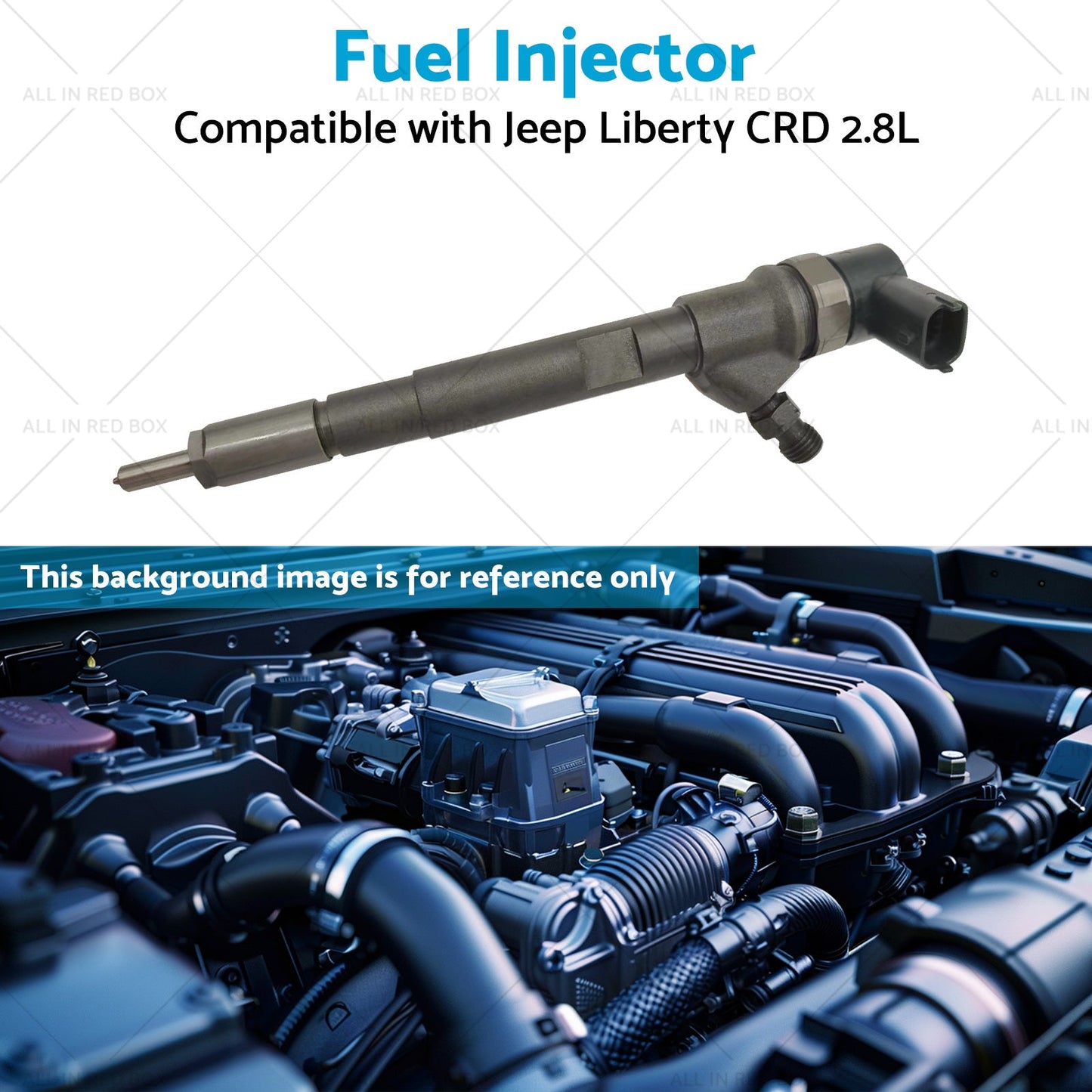 5159970AA Fuel Injector 0445110217 Suitable for Jeep Liberty CRD 2. 8L 05-06-4