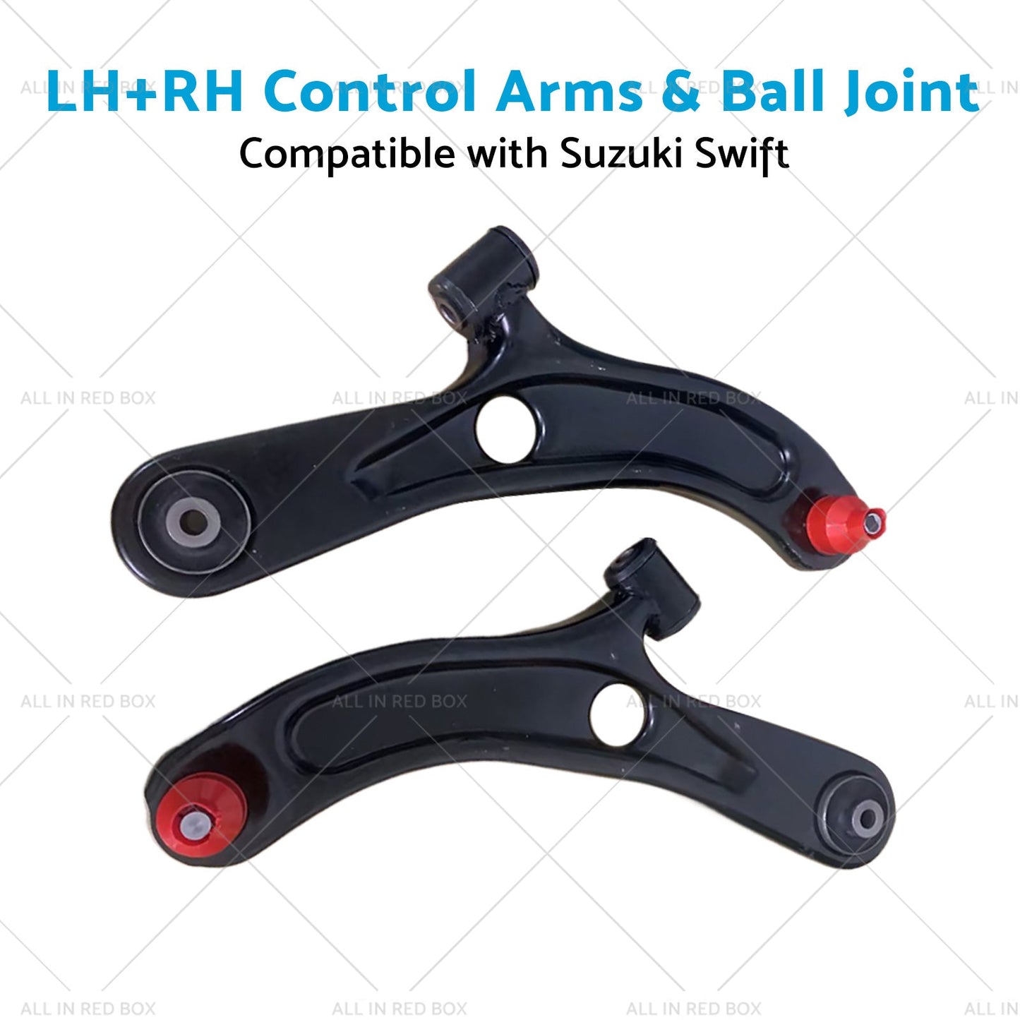 Pair Front Lower Control Arms  and  Ball Joint Suitable for Suzuki Swift 2005-2010-4