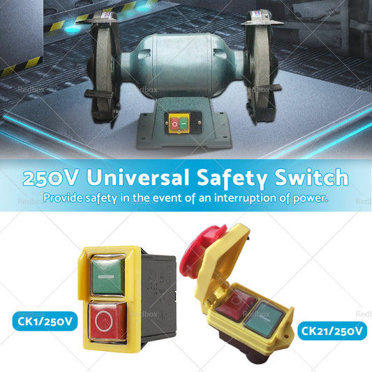 250V Universal Safety Emergency Switch Waterproof Dustproof Switch CK1 or CK21D-1