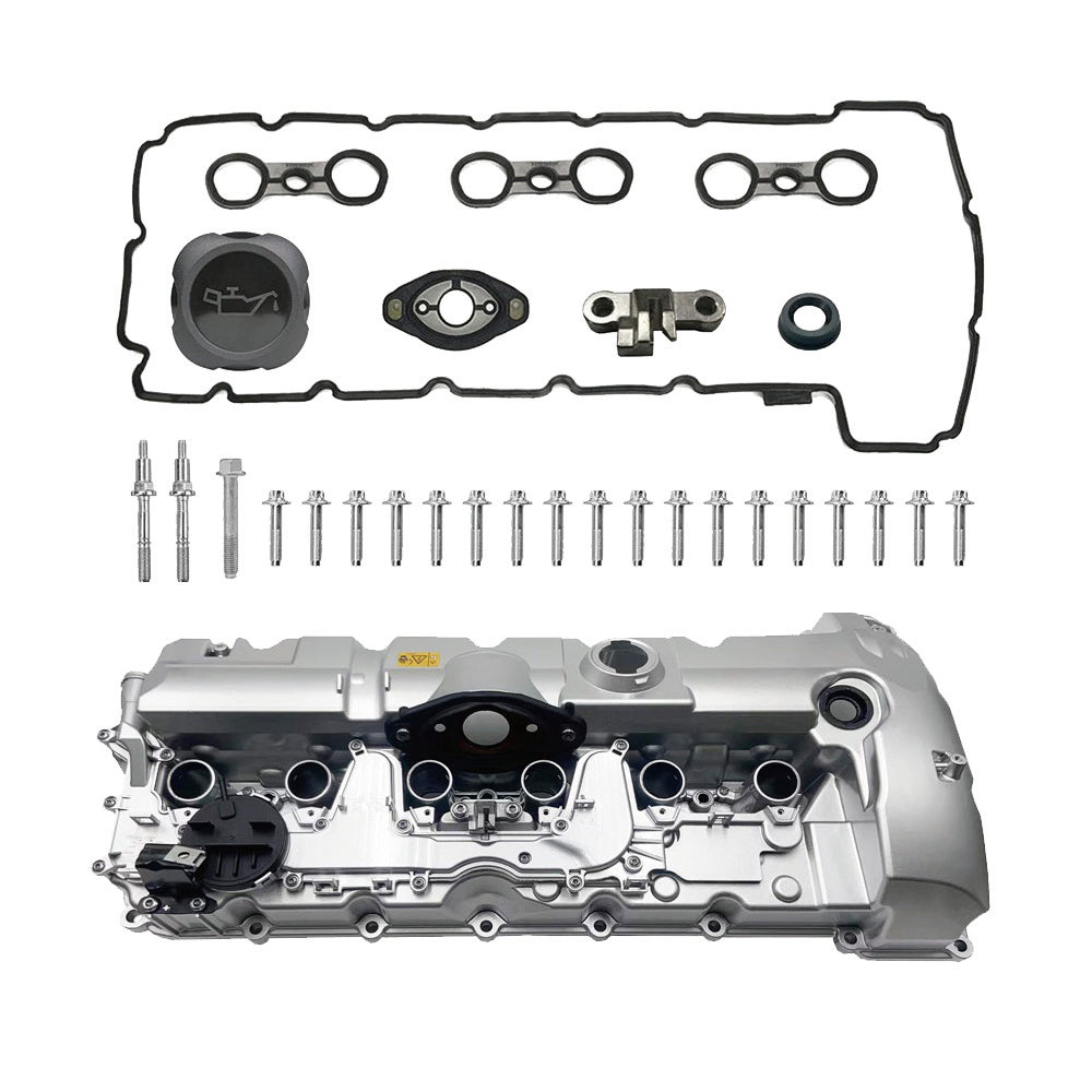 Aluminium Engine Valve Cover Suitable for BMW E82 E88 E89 E83 E60 E91 2.5L 3.0L-0