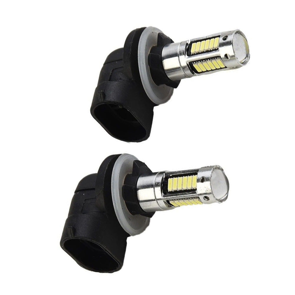 2x 881 H27 30W 6000K White LED Car SUV Fog Light Bulb DRL Lamp Extremely Bright-1
