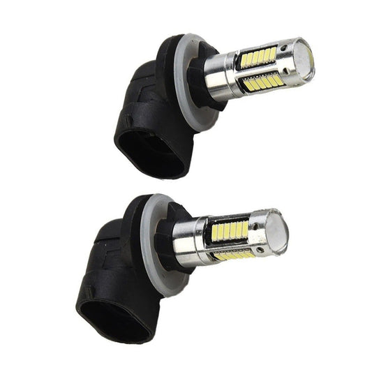 2x 881 H27 30W 6000K White LED Car SUV Fog Light Bulb DRL Lamp Extremely Bright-1