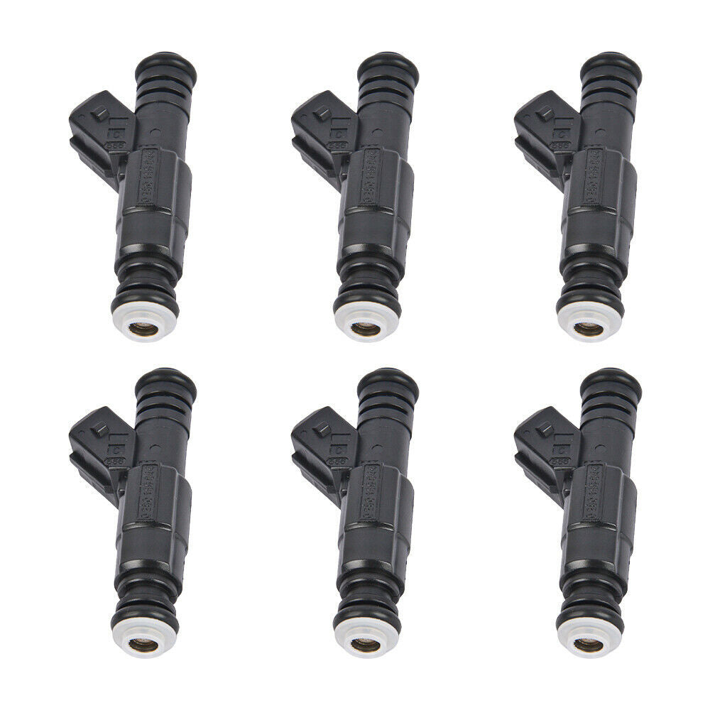 6x Fuel Injectors Suitable For Ford Falcon AU 4.0L 1998-2002 / Jeep Cherokee Commander 3.7L 2005-2010-0