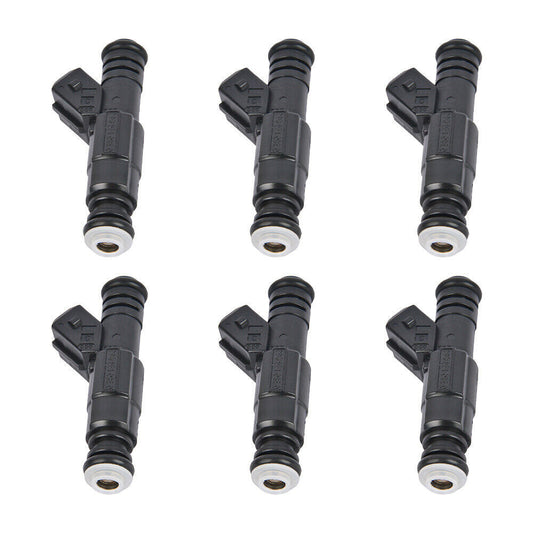 6x Fuel Injectors Suitable For Ford Falcon AU 4.0L 1998-2002 / Jeep Cherokee Commander 3.7L 2005-2010-0