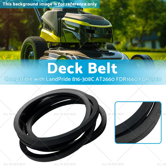 Deck Belt Drive Belt Suitable for LandPride 816-308C FDR1660 FDR2560 AT2660-1