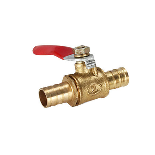 In-Line Fuel Tap Brass 8mm 5/16" Suitable For Motorcycle / Tractor / Quad / Lawn Mower Pump-1