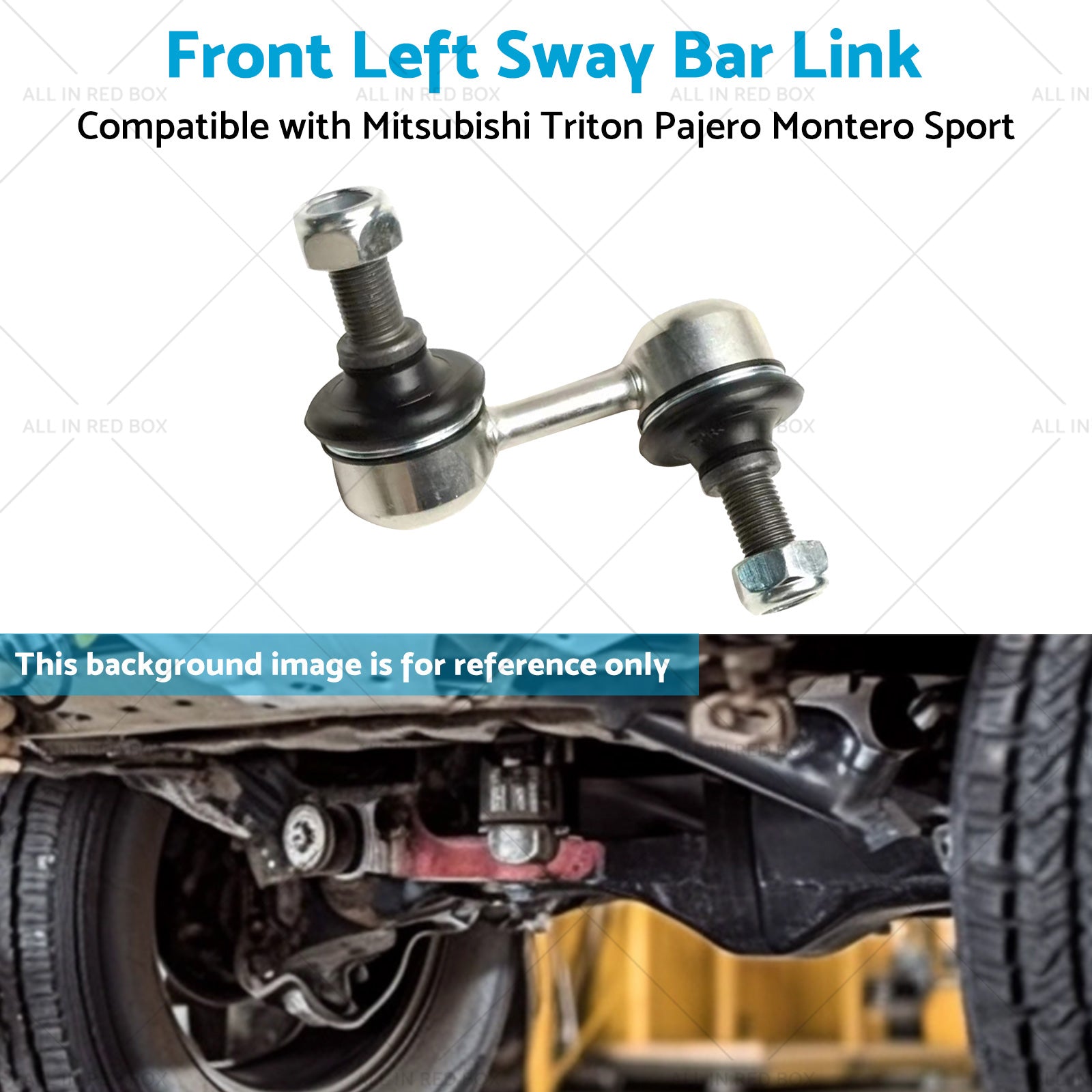 Front Left Sway Bar Link Suitable for Mitsubishi Triton L200 2WD 4WD 06-15-3