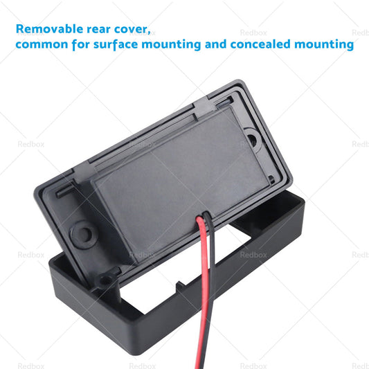 Dual USB Port Fast Charger Socket Power Outlet Panel 3. 1A For Motorcycle Car RV-1