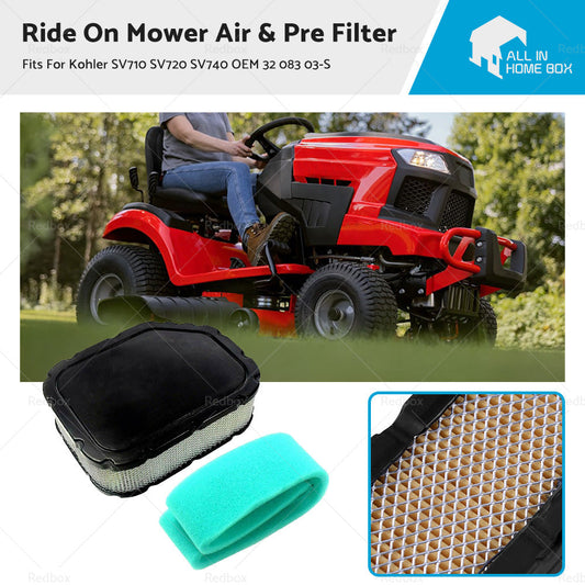 Ride On Mower Air  and  Pre Filter For Kohler SV710 SV720 SV740 32 083 03-S-0