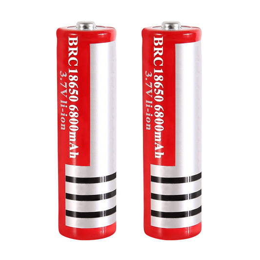 2x / 5x 3.7V 6800mAh Li-ion Rechargeable Battery-1