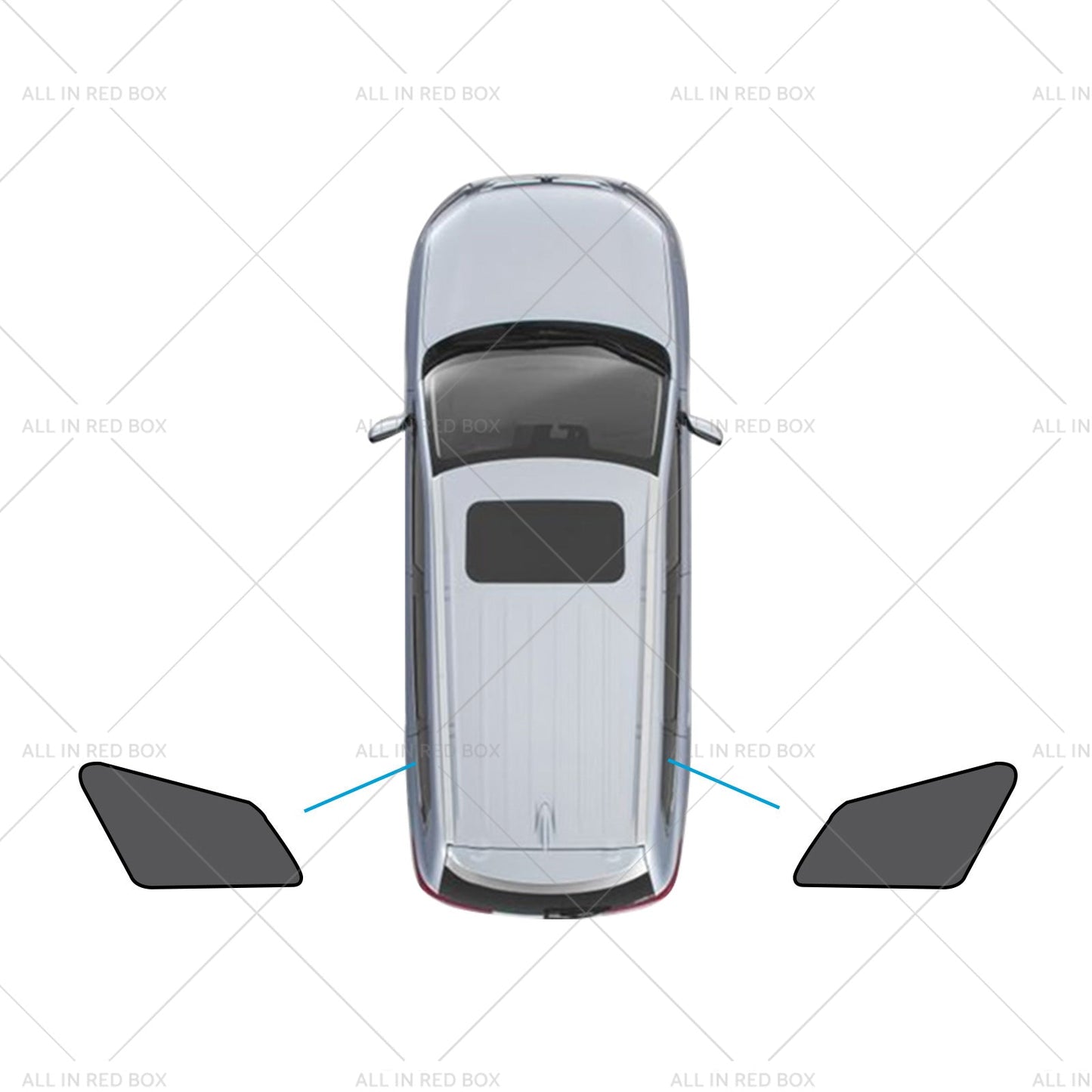 Window Magnetic Mesh Sunshades Suitable for Kia Sportage 21-24 UVA  Protection-7