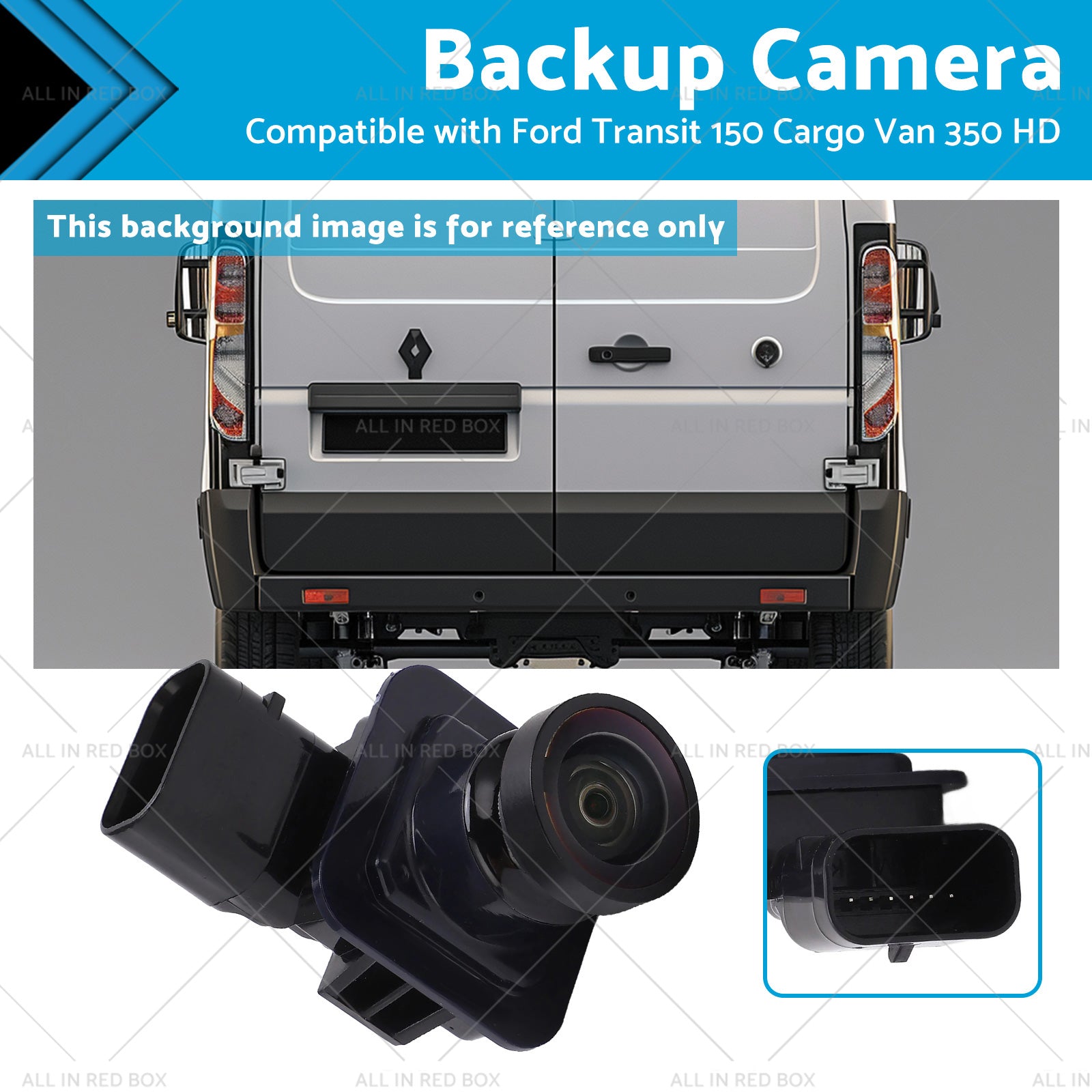Backup Camera Suitable for Ford Transit 150 Cargo Van 350 HD 15-17 CK4Z-19G490-A-0