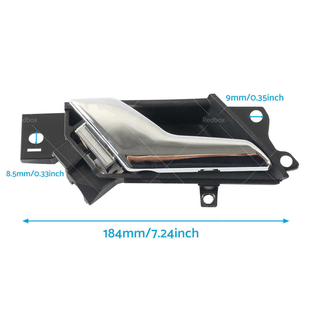 Left Inner Door Handle Chrome Fit For Holden Captiva 5 Seater 2006 - 2018-2