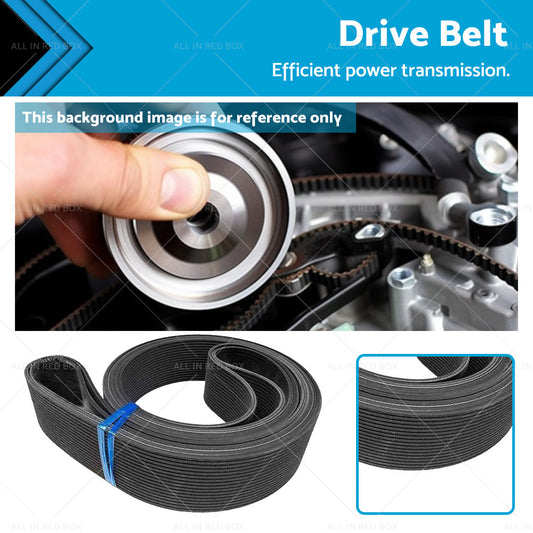 Drive Belt Suitable For Ford Transit VH VJ Van 00-06 VM 06-14 2. 4L 4cyl-0