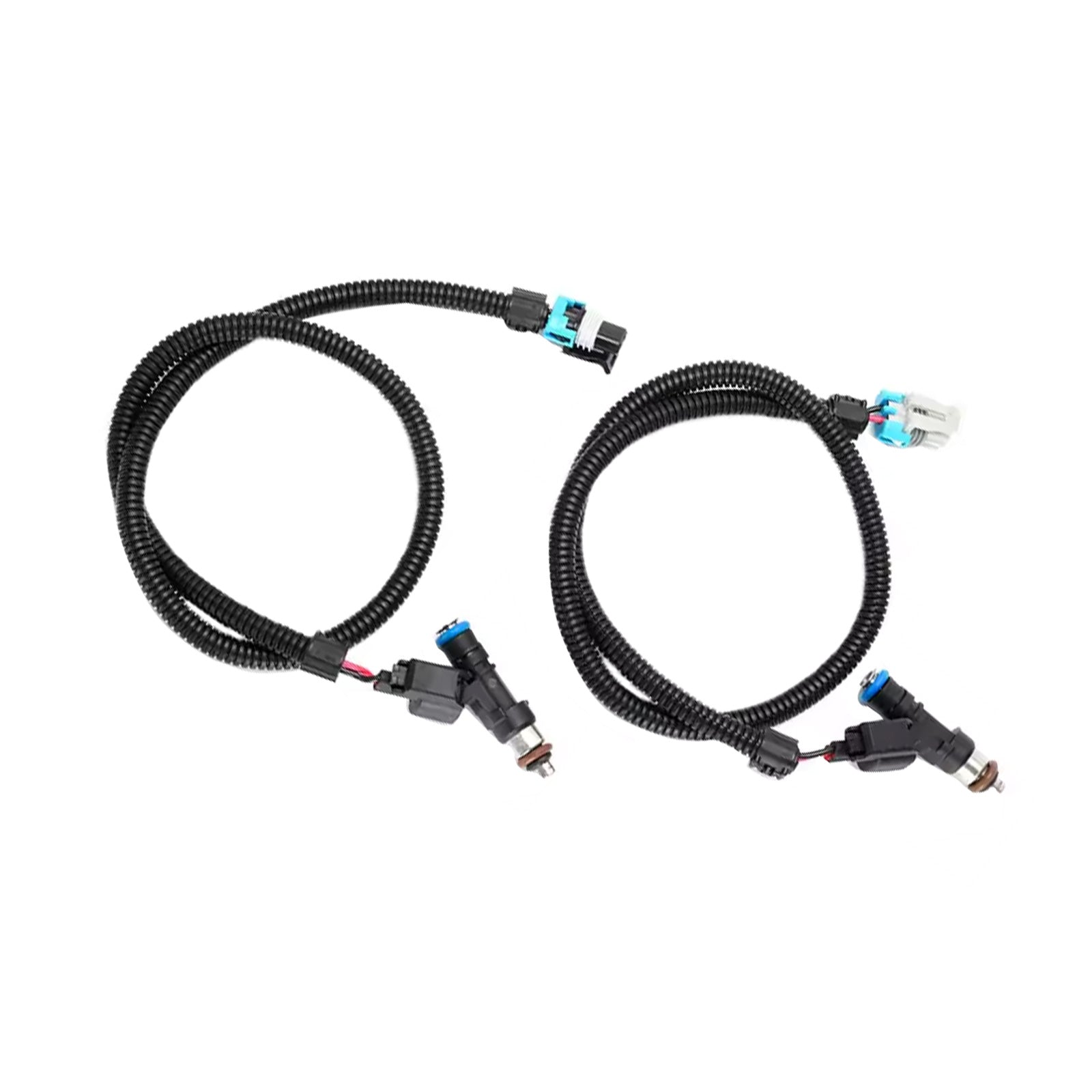 2x Fuel Injector Harness Set Suitable For Polaris Ranger XP 800 / Ranger Crew / RZR 800 2010-2017 OEM 1204318 1204319 0280158197-0