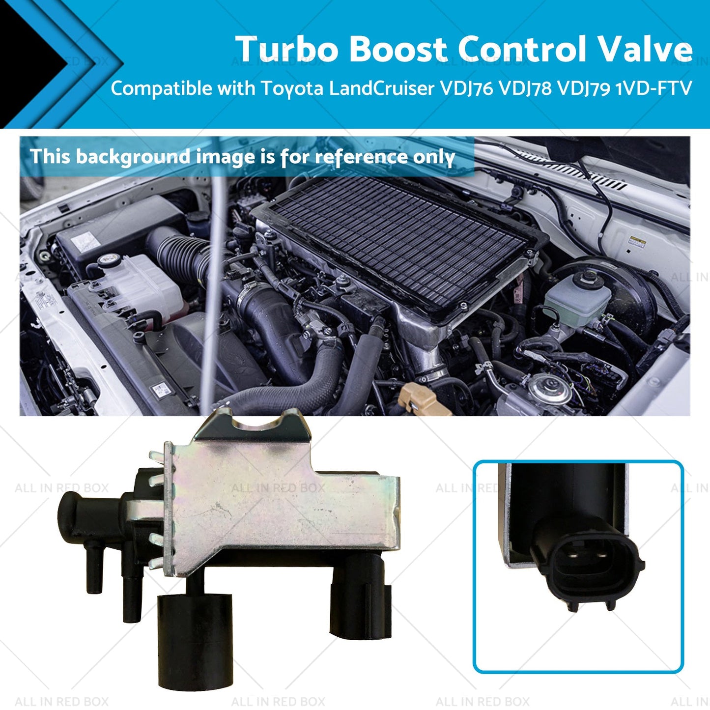 Turbo Boost Control Valve Suitable For LandCruiser VDJ76 VDJ78 VDJ79 25850-51010-0