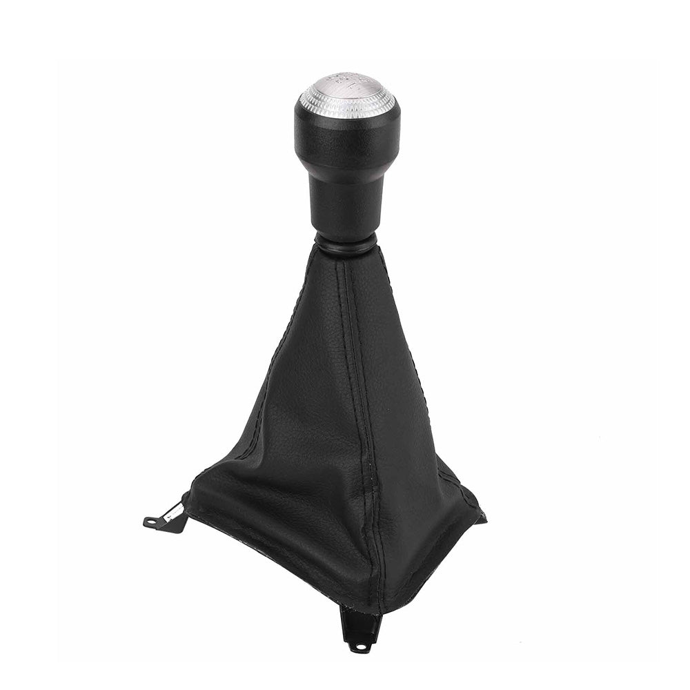 Gear Shift Knob 5 Speed + Shift Boot Frame Kit Suitable For Hyundai Tucson 2004-2009-2