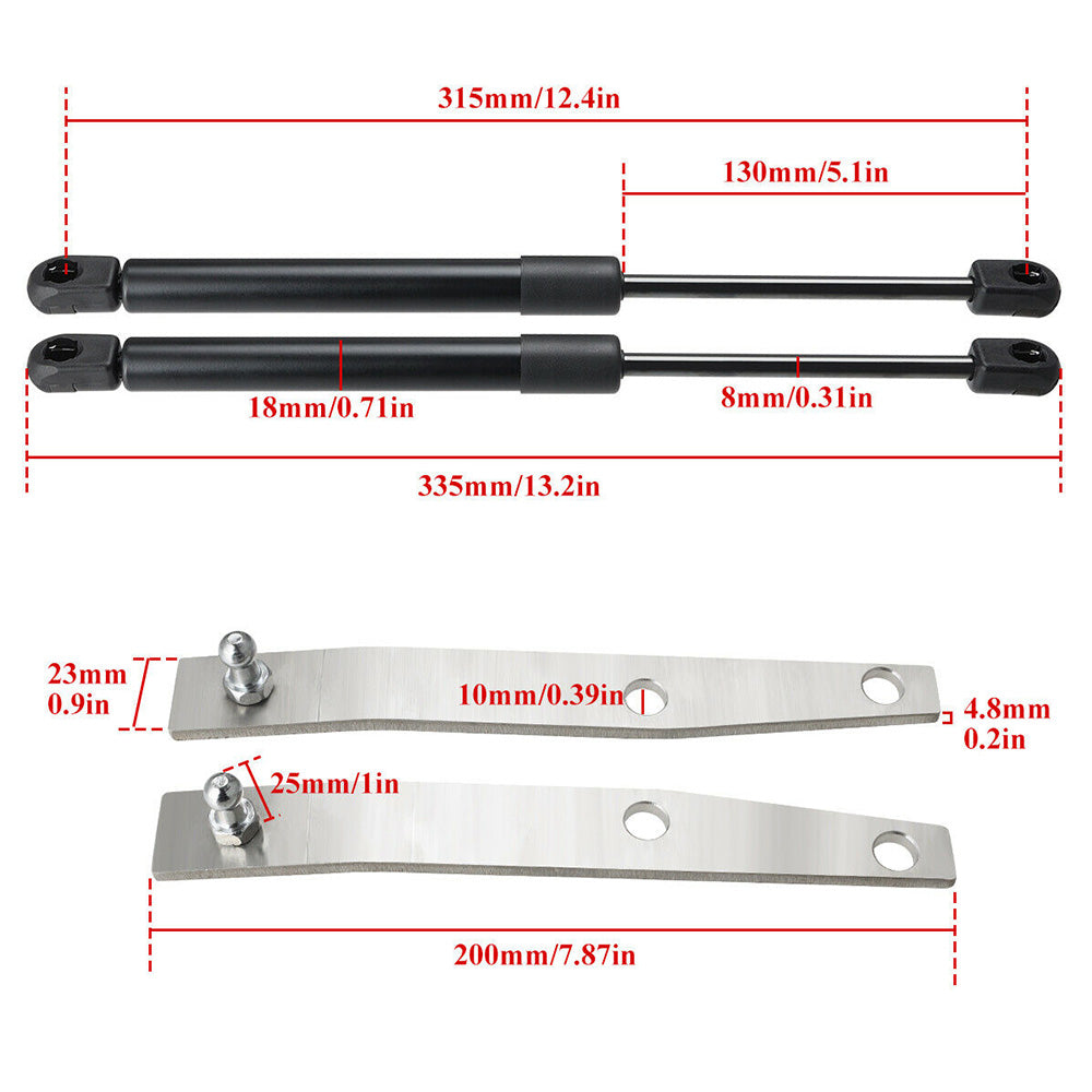 Suitable For 70 Series Landcruiser Bonnet Strut Kit Hj75 Hzj75 Hzj79 Vdj79 Vdj78-2