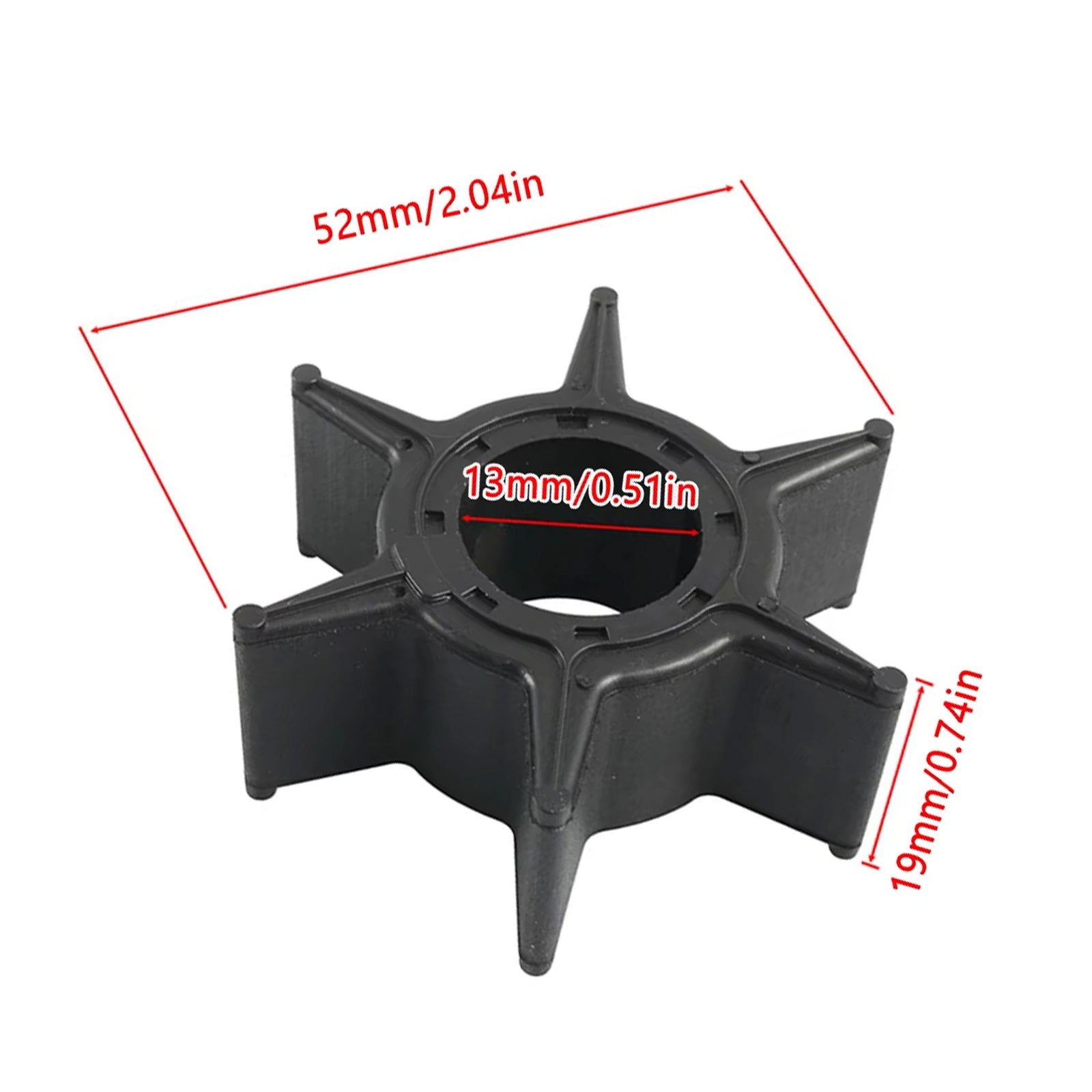 Impeller Water Pump Kit Suitable for Yamaha Outboard 40-50 HP 95-16 63D-W0078-01-4